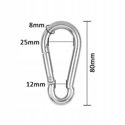 HAK OBROTOWY 360° UCHWYT SUFITOWY MOCOWANIE SUFITOWE DO HUŚTAWKI