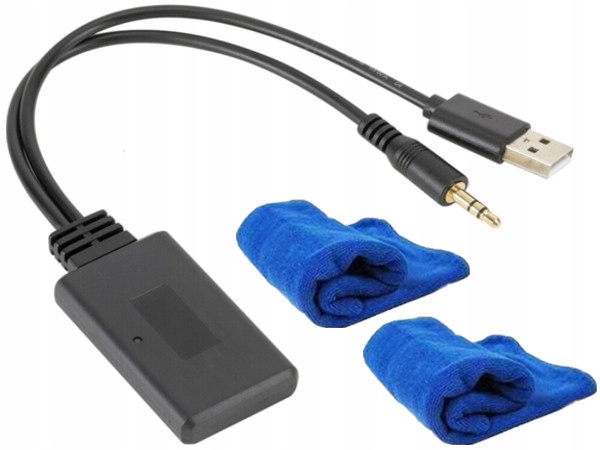 ADAPTER BLUETOOTH RADIA AUX IN MINI JACK 3,5 USB