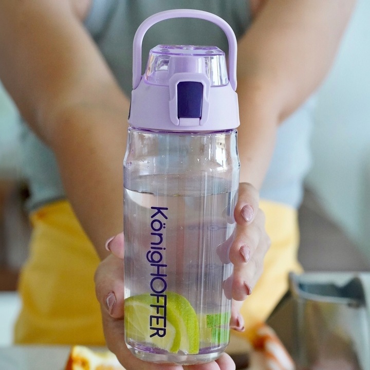 BIDON tritanowa butelka na wodę DLA DZIECKA 0.55L FIOLETOWA Falco