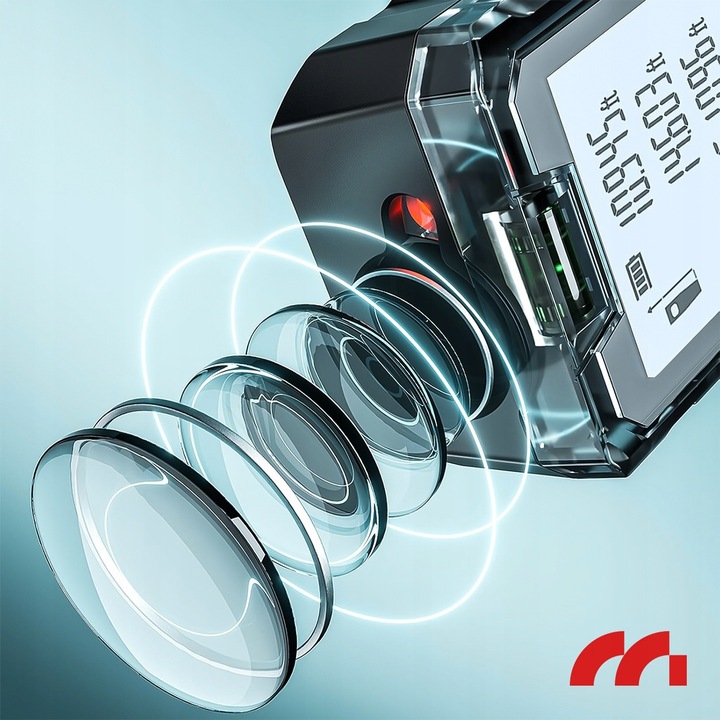 DALMIERZ LASEROWY 50M KĄTOMIERZ POZIOMICA CYFROWY MIERNIK ODLEGŁOŚCI