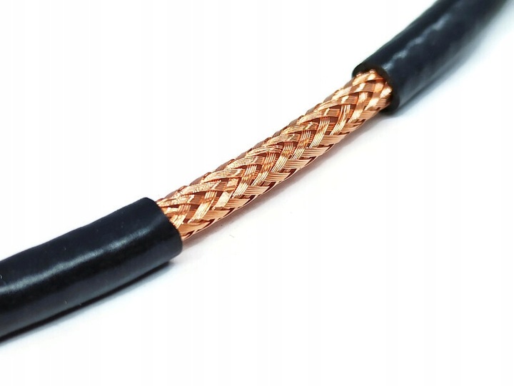 10 metrów SATEC Kabel RG 58 z gęstym oplotem FLEX