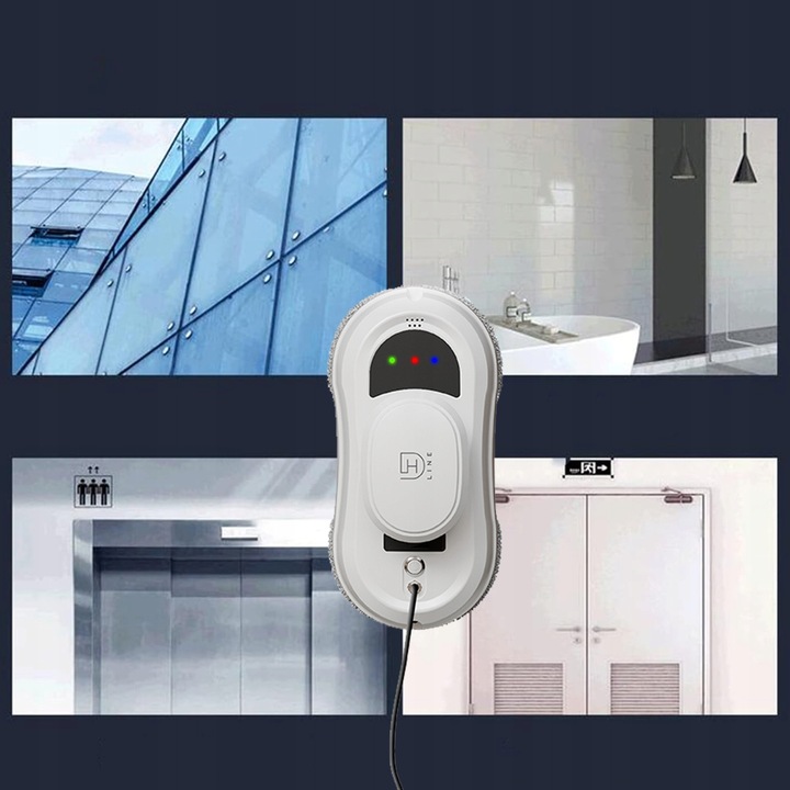 INTELIGENTNY ROBOT DO MYCIA SZYB OKIEN LUSTER AUTOMATYCZNA MYJKA