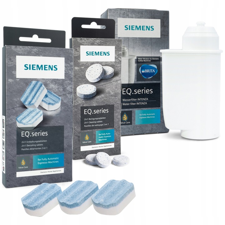 Zestaw do konserwacji ekspresu SIEMENS EQ3 EQ6 EQ9