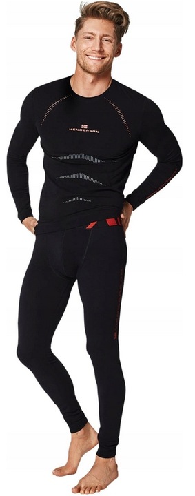 HENDERSON BIELIZNA TERMOAKTTWNA TERMICZNA KOMPLET TERMOAKTYWNY CZARNY XL