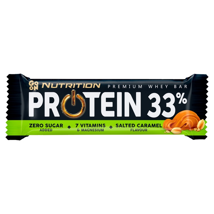 10 x Baton proteinowy Go On Nutrition Protein 33% Salted Caramel 50 g