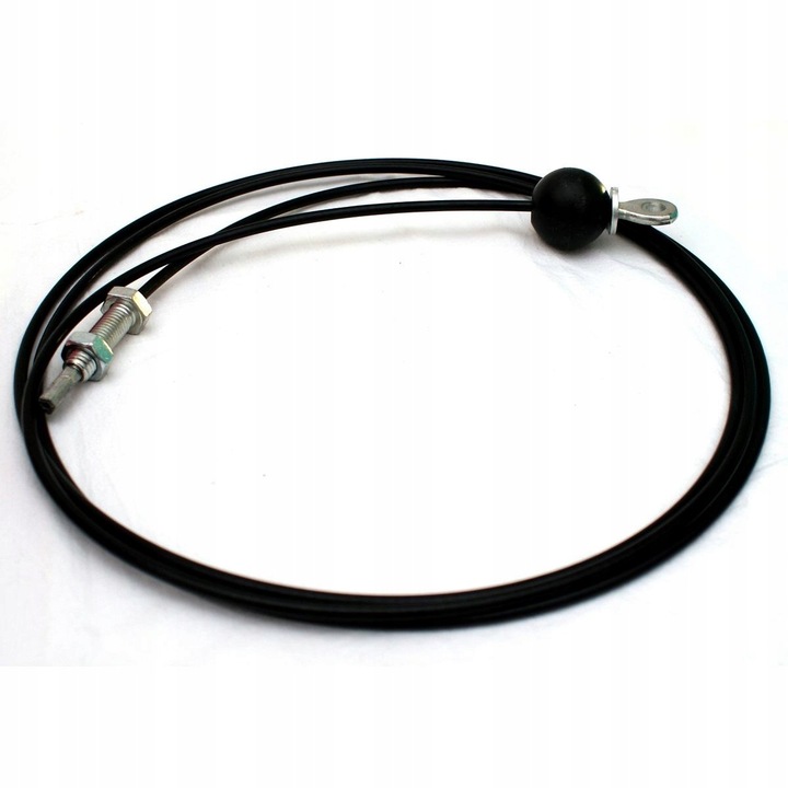 UNIWERSALNA STALOWA LINKA DO ATLASU Z ODBOJNIKIEM 318CM OCZKO-ŚRUBA PVC