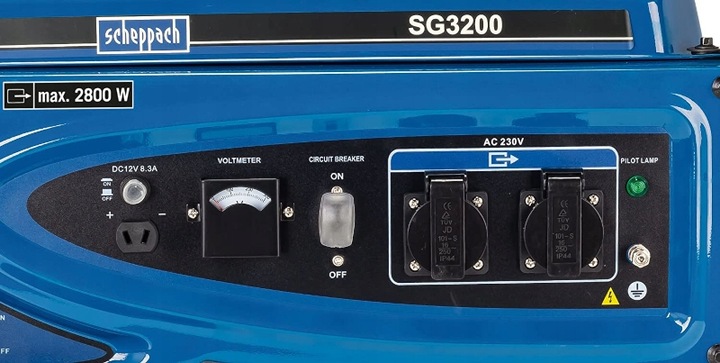 Przenośny Agregat Prądotwóczy Generator Prądu 4,8kW AVR SG3200 Benzyna