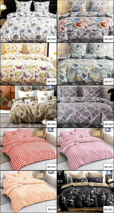 POŚCIEL BAWEŁNA SATYNOWA 200x220 2 POSZEWKI JESIENNA KOMPLET DUŻO WZORÓW