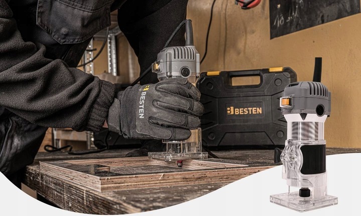 Frezarka górnowrzecionowa 800W do drewna pionowa ręczna do krawędzi