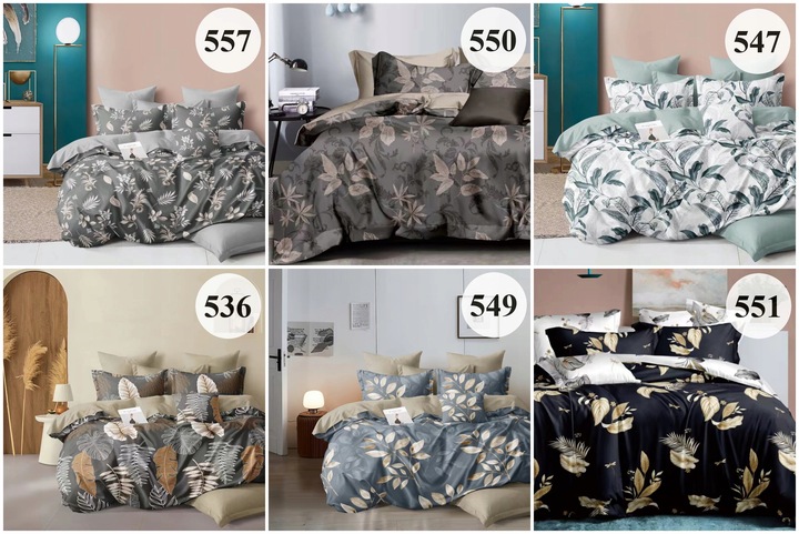 Komplet Pościeli 200x220 + 2Poszewki 70x80 Dwustronna Na Prezent Nowe Wzory