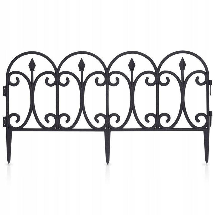 PŁOT PŁOTEK OGRODOWY PALISADA 4SZT 240CM OBRZEŻE