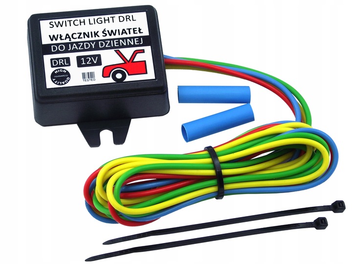 WŁĄCZNIK AUTOMAT MODUŁ PRZEKAŹNIK AUTOMATYCZNY SWIATŁA JAZDY DZIENNEJ DRL