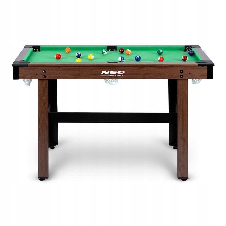 ZESTAW BILARDOWY MINI STÓŁ DO BILARDA BILARD DLA DZIECI DUŻY 4FT NEO-SPORT