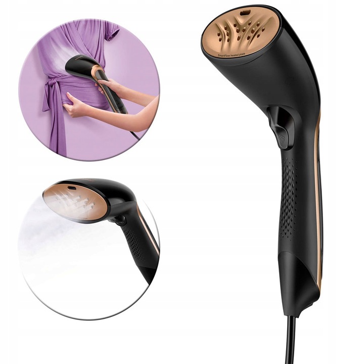 Parownica do ubrań Philips GC362/80 1300W czarna