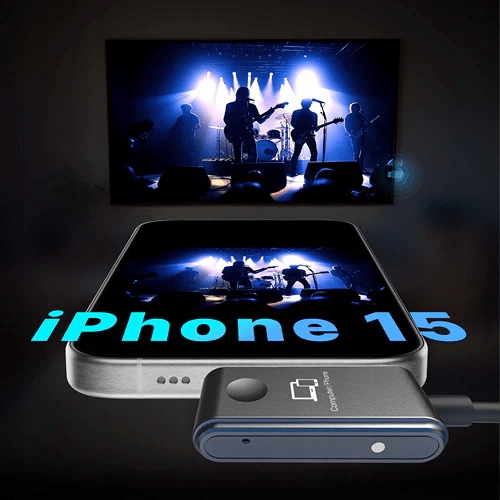 Bezprzewodowy transmiter obrazu, wideo, USB-C na HDMI,Full HD,50m, MINIX C1