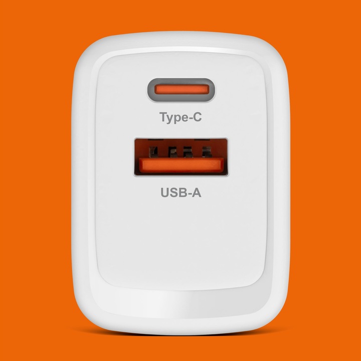 Szybka ładowarka sieciowa GAN 45W Power Delivery Quick Charge Kruger&Matz