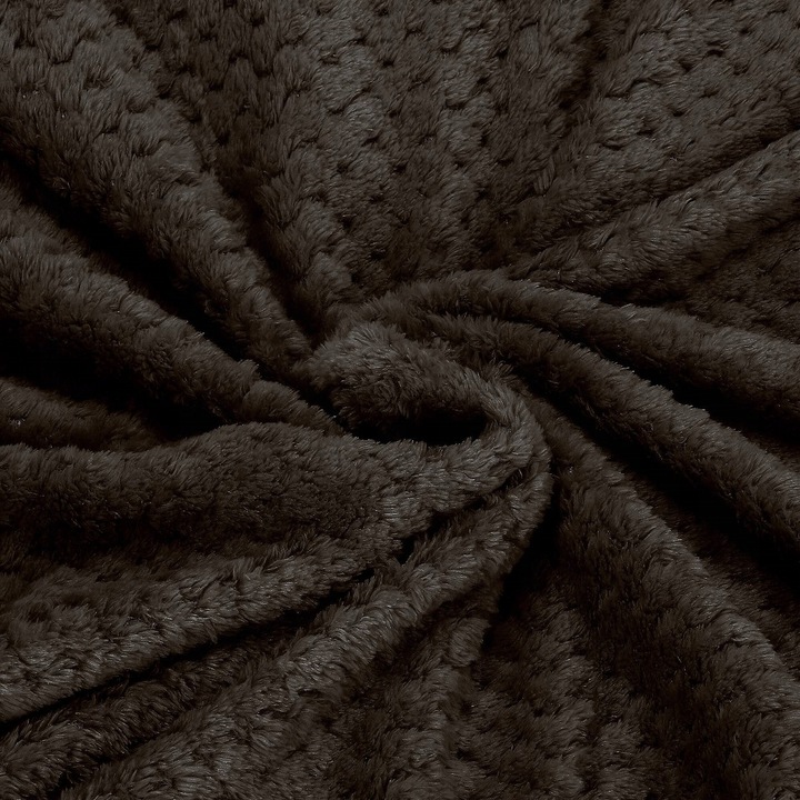 GRUBY KOC CIEPŁY NARZUTA DWUSTRONNA NA ŁÓŻKO KANAPĘ 150x200 cm PLED MIĘKKI