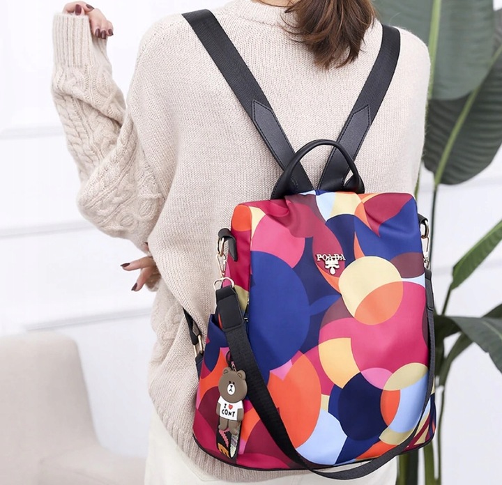 TOREBKA TORBA PLECAK DAMSKI PLECACZEK 2W1 KOLORY