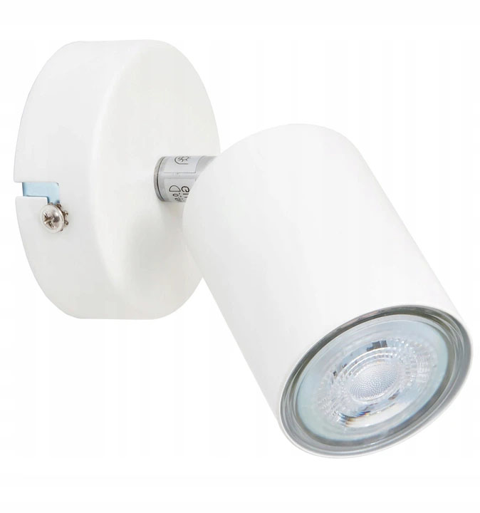 LAMPA sufit KINKIET ŚCIENNY regulowany SPOT 1 GU10