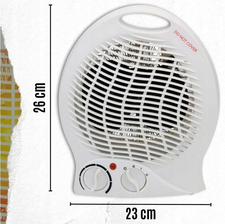 Termowentylator Volteno 2000 W biały
