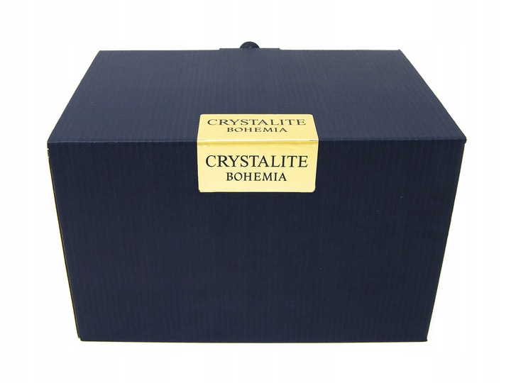 BOHEMIA QUADRO Zestaw Komplet 6 Szklanek Do drinków Napojów SZKLANKI 350 ml