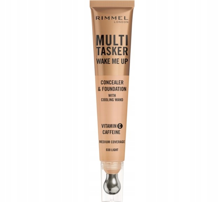 Rimmel Multi Tasker Wake Me Up Korektor i Podkład 30 ml - 030 Light