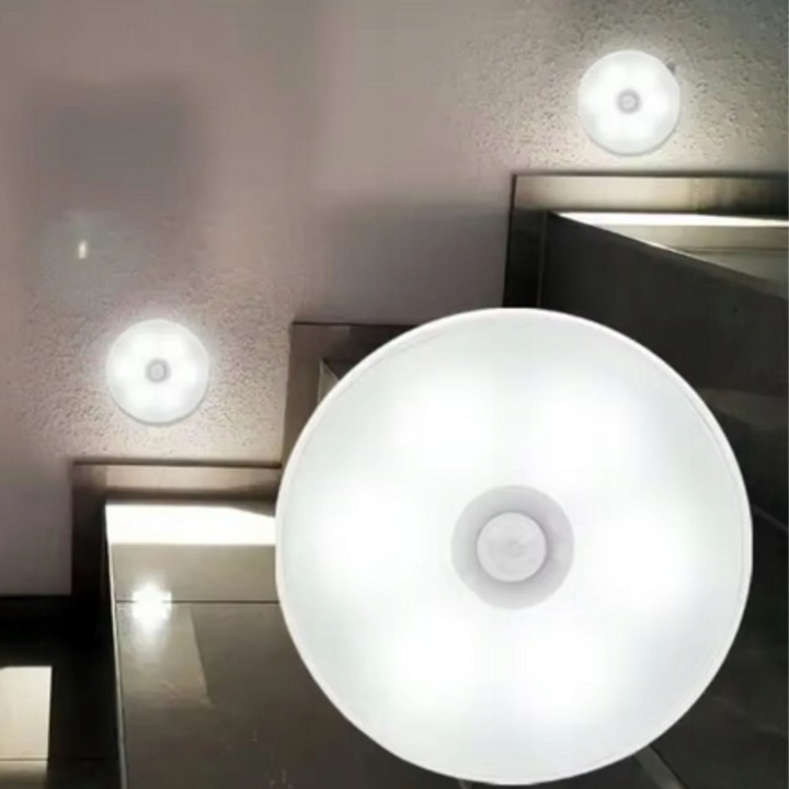 2x Lampka LED samoprzylepna 3 BARWY ŚWIATŁA USB Lampa Nocna