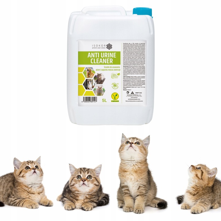 NEUTRALIZATOR ZAPACHU MOCZU KOTA 5L ANTI URINE