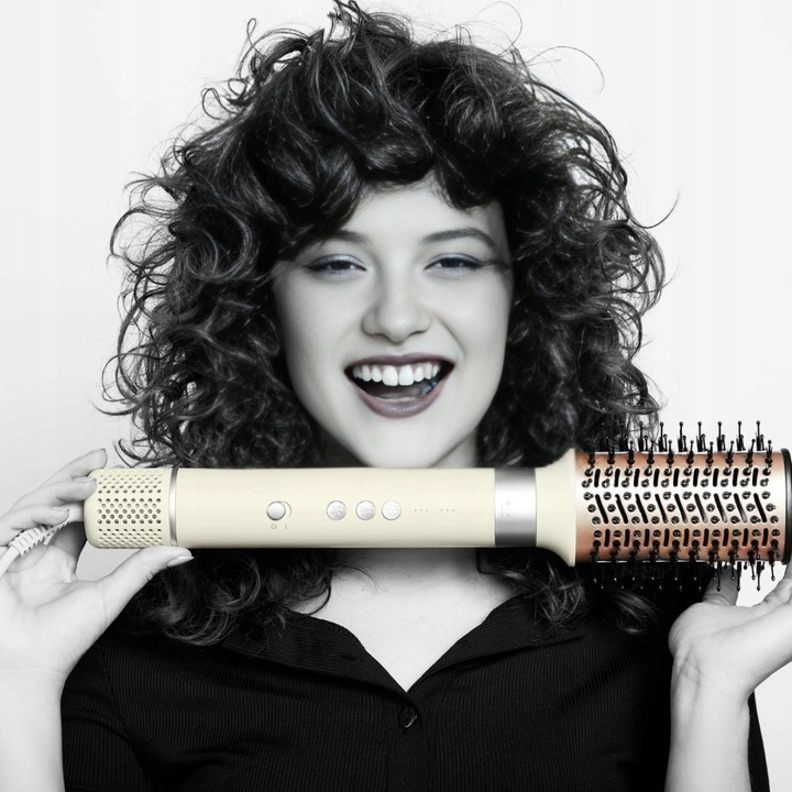 MOCNA SUSZARKA LOKÓWKA DO WŁOSÓW 6W1 3 PRĘDKOŚC Z JONIZACJA 1400W