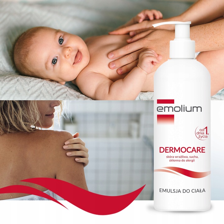 EMOLIUM DERMOCARE Emulsja do ciała 400 ml