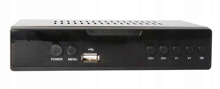 TUNER DEKODER DVB-T2 HEVC TV NAZIEMNEJ H.265 USB HDMI PILOT RIWALL