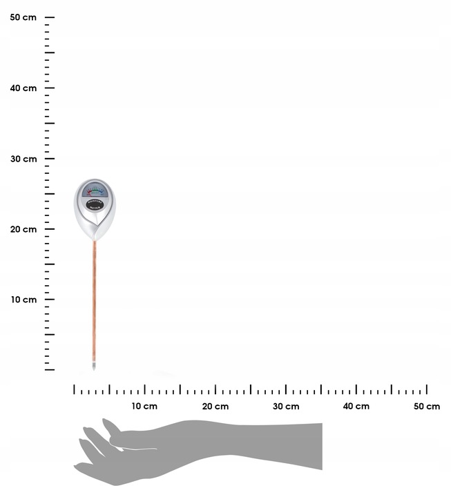 Higrometr do Roślin Kwiatów Gleby Miernik wilgotności 27cm Esschert