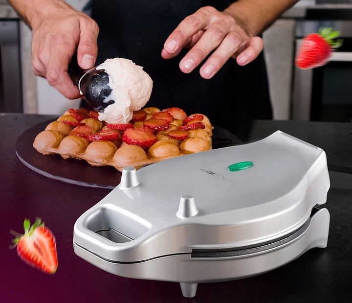 GOFROWNICA BĄBELKOWA GOFRY EGG ZAWIJANE BĄBELKOWE Puffs 700W MOCNA