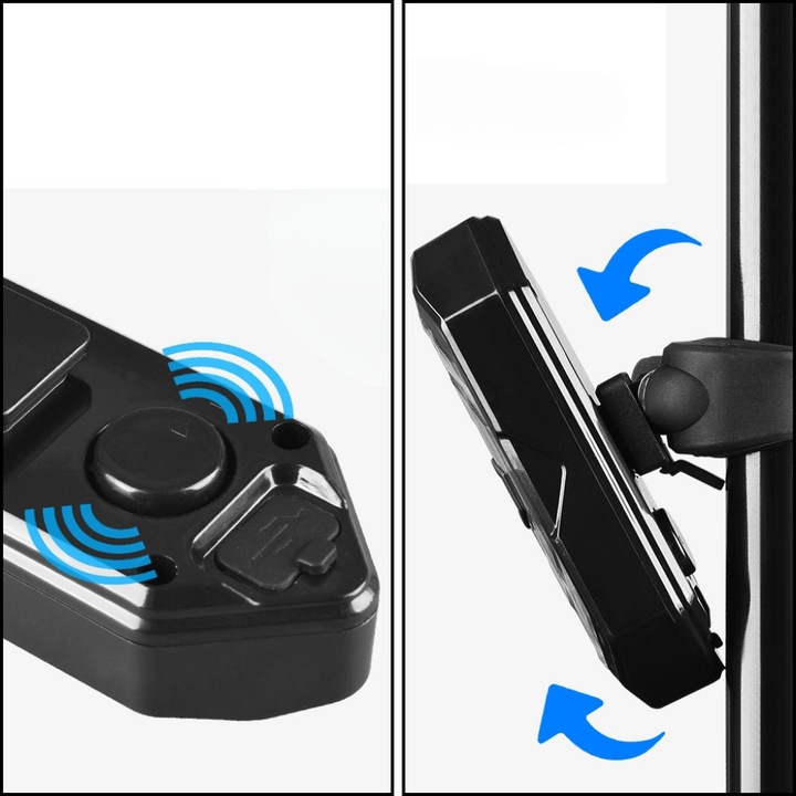 MOCNE LAMPKI ROWEROWE KIERUNKOWSKAZY OŚWIETLENIE PRZÓD TYŁ LED WODOODPORNE