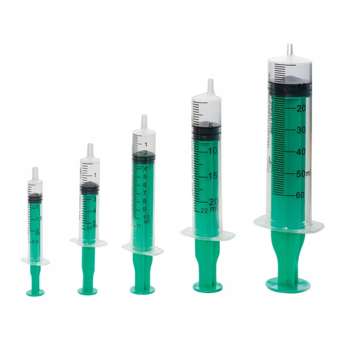 STRZYKAWKI 10ML 3częściowe 100szt. strzykawka iniekcyjna LUER DicoNEX Zarys