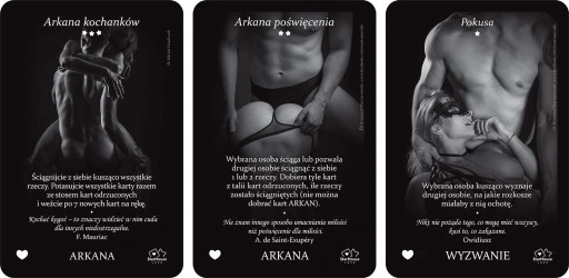GRA DO NAMIĘTNEGO SEKSU! Arkana Miłości Namiętna EROTYCZNA na Walentynki