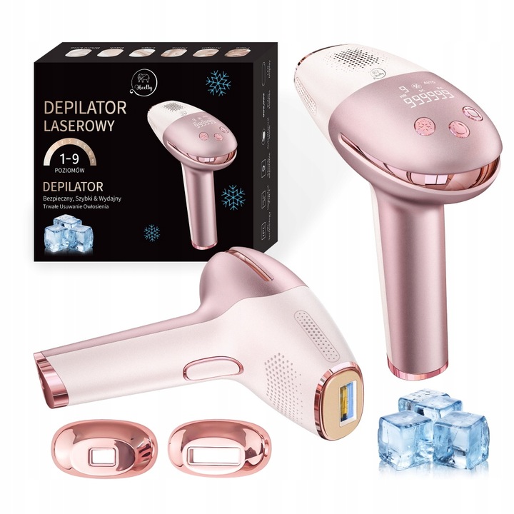 DEPILATOR IPL DO WŁOSÓW CIAŁA LASEROWY BIKINI NÓG DEPILACJA BEZBOLESNY