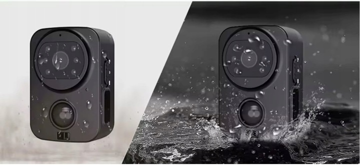 ZEWNĘTRZNA MINI KAMERA Z DETEKCJĄ RUCHU + TRYB NOCNY, BATERIA 1200mAh,