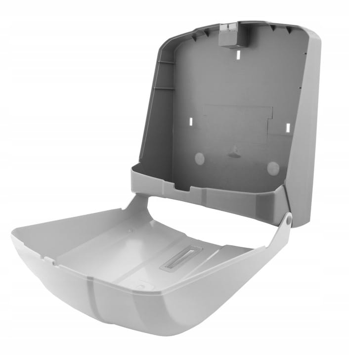 Pojemnik Dozownik Podajnik ręczniki papierowe ZZ Biały Naścienny ATEST PZH