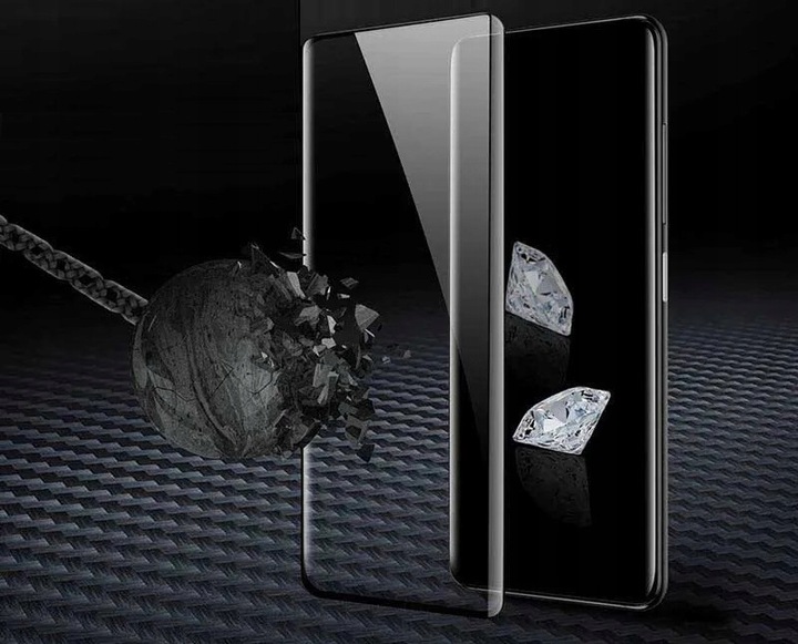 PROFILOWANE SZKŁO 3D NA CAŁY WYŚWIETLACZ DO MOTOROLA MOTO G85 5G