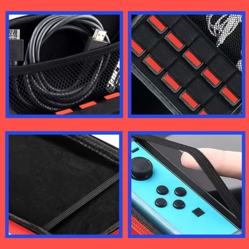 Etui Case WZMOCNIONY Do Nintendo Switch OLED Szkło