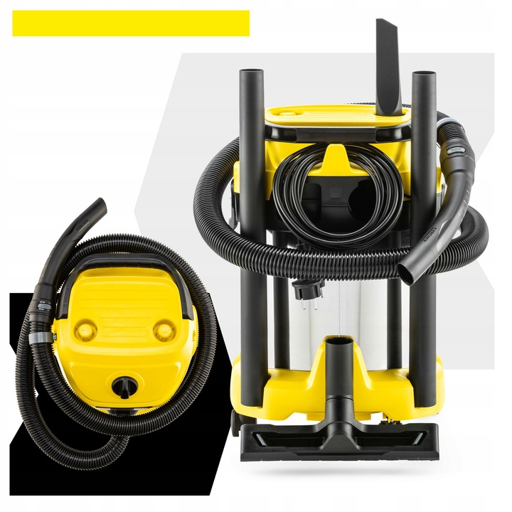 Odkurzacz uniwersalny do auta Karcher WD 3 S-17/6/20 Car 1000 W