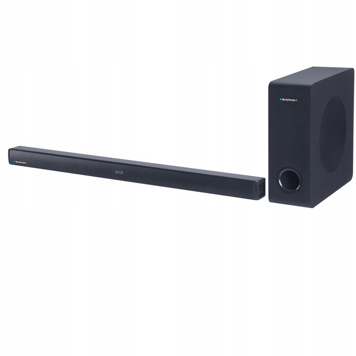 SOUNDBAR + SUBWOOFER 2.1 120W HDMI ARC BLUETOOTH AUX BLAUPUNKT + Pendrive