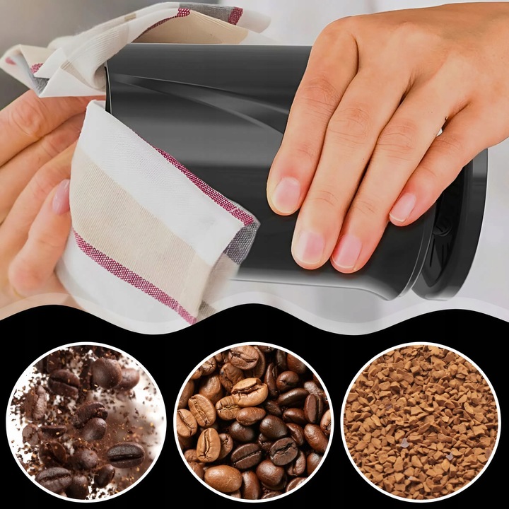 ELEKTRYCZNY MŁYNEK DO MIELENIA KAWY CUKRU ORZECHÓW PRZYPRAW GRINDER