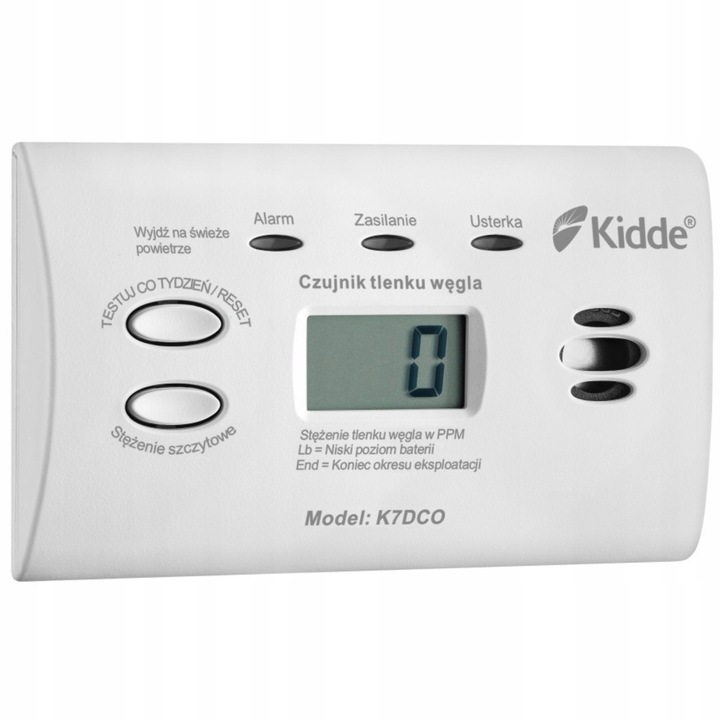Czujnik czadu Kidde K7DCO