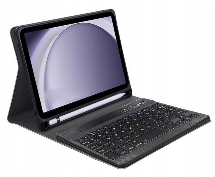 ETUI I KLAWIATURA DO SAMSUNG GALAXY TAB A9 8.7" 2023 SM-X110 SM-X115 CZARNY