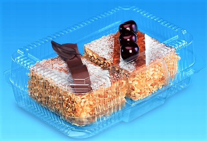 Pudełka cukiernicze 1,75L pojemnik plastikowy na Ciasto Sałatki ALI11 50szt