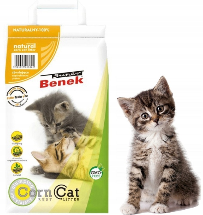SUPER BENEK - Corn cat kukurydziany 14l