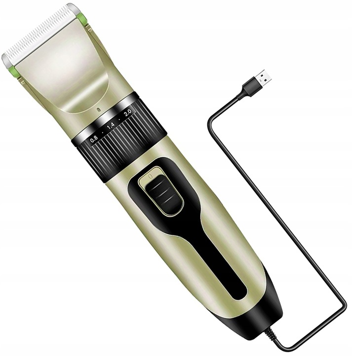 MASZYNKA DO STRZYŻENIA PSÓW PSA KOTA ZWIERZĄT ZESTAW CICHA PROFESJONALNA