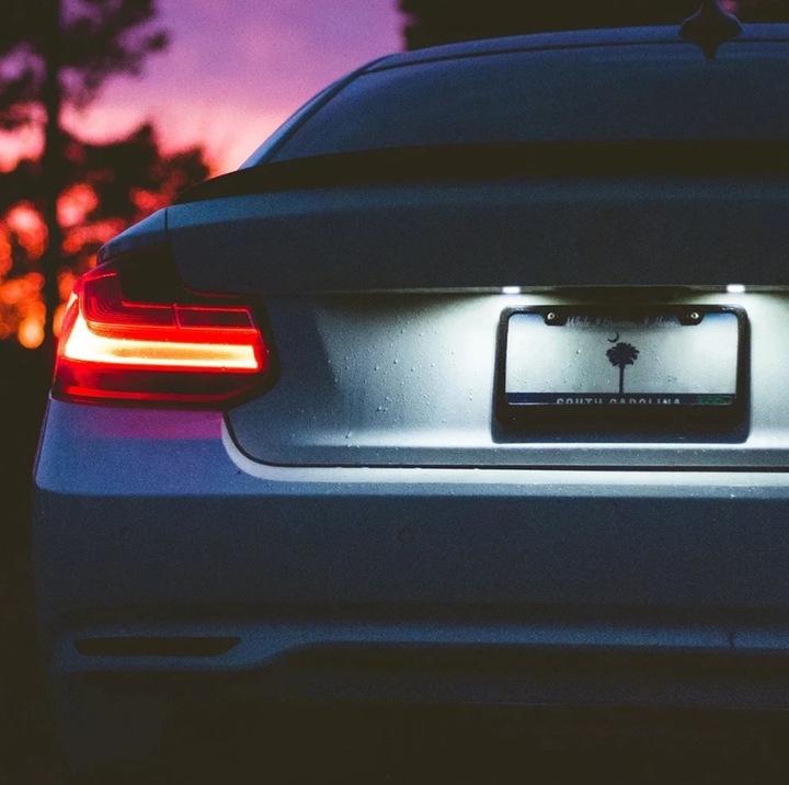 PODŚWIETLENIE TABLICY REJESTRACYJNEJ LED ŚRUBA